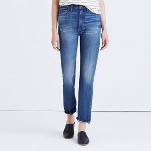 {Madewell} The Perfect Vintage High Rise Jeans